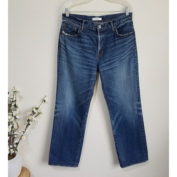Moussy Vintage Walnut Straight Leg Jeans - Picture 2 of 15